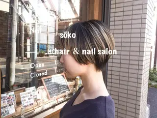 ショート カラー ヘアアレンジ 🫧一気にあか抜け 🫧mayuのヘアスタイル