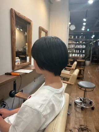 ショート つじ みさきのヘアスタイル