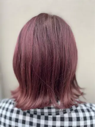 カラー 田中 和可のヘアスタイル