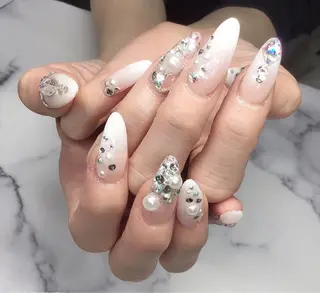 ロング カラー ヘアアレンジ キッズ ネイル マツエク・マツパ 福田 加奈のネイルデザイン