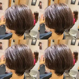 ショート カラー レイヤー×髪質改善 マネージャー安藤光司のヘアスタイル