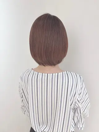 ショート カラー なりたいが叶う ながしまじゅんきのヘアスタイル