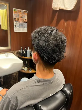 ショート 長野 風人のヘアスタイル