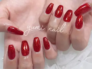 ネイル 𝐲𝐮𝐦𝐢🎀 長さ出しデザイン専門のネイルデザイン