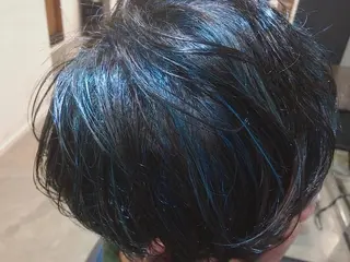 ショート カラー ヘアアレンジ メンズ 遠藤悠大/メンズ縮毛 /メンズカットのヘアスタイル