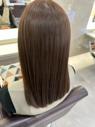 ロング カラー 阪本 愛実のヘアスタイル