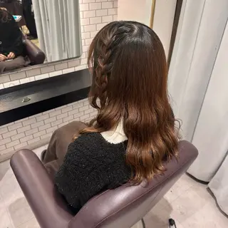 セミロング 🎀ヘアアレンジ 🎀ななみのヘアスタイル