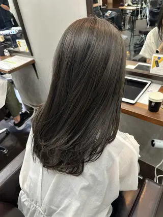 カラー 名駅/艶カラー/原田 永遠のヘアスタイル