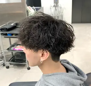 カラー パーマ メンズ 福井祥太／海外風 /プードルパーマのヘアスタイル
