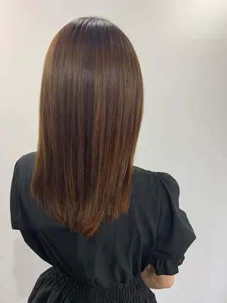 セミロング パーマ 寺本 早希のヘアスタイル