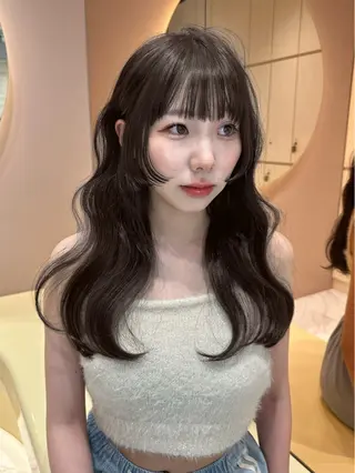 ロング カラー 縮毛矯正/IROHA 🌷るかのヘアスタイル