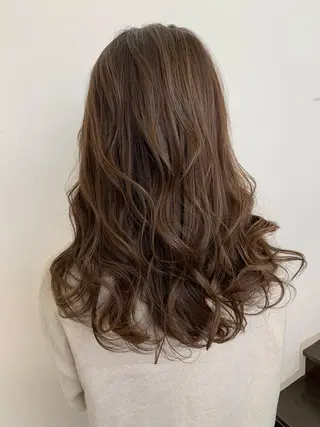 ミディアム カラー 髪質改善サロン 心斎橋ARCHEのヘアスタイル