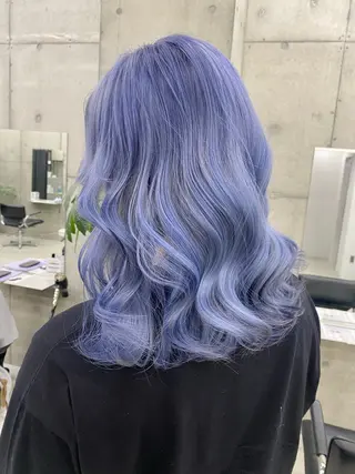 カラー Asami/名古屋/ ハイトーン/デザインのヘアスタイル