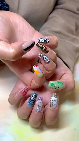 ネイル 種爪 たねつめのネイルデザイン