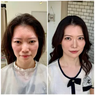 セミロング ヘアアレンジ 褒められヘアメイク /ボブ女子🐶みおのその他イメージ