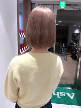 ショート カラー 長田 有加のヘアスタイル