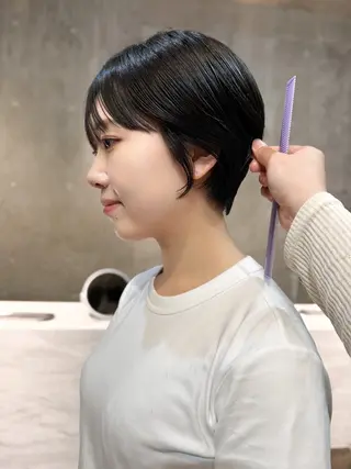 ショート 木村【似合わせ ショート/ボブ】のヘアスタイル