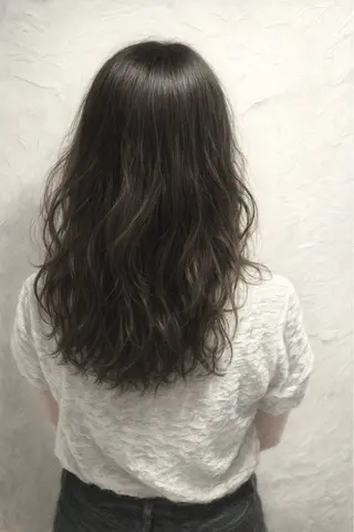 ロング 大園 晃のヘアスタイル