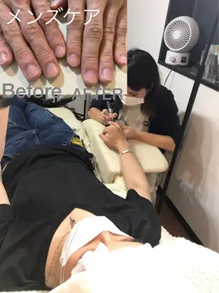 メンズ ネイル FERNA フェルナのマツエク・マツパデザイン