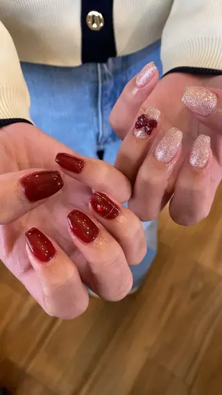 ネイル crystal ⭐︎ colorのネイルデザイン