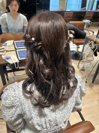 🎀大竹美侑／顔まわ りカット／レイヤーのヘアスタイル
