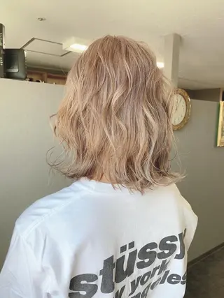 ミディアム Selene hair OSAKAのヘアスタイル