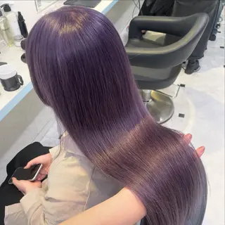 ロング カラー 【美髪矯正/絹髪】 🎀hinano🎀のヘアスタイル