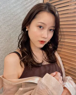 カラー 上品な透明感カラー 🫧renのヘアスタイル