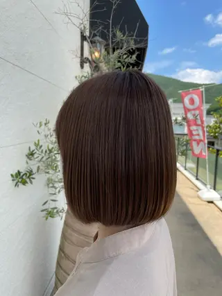 ミディアム カラー 鵜飼 真伍のヘアスタイル