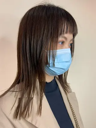 ミディアム yaya✂︎ 美髪/艶カラーのヘアスタイル