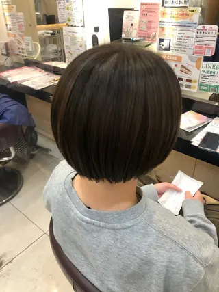 ショート カラー ヘアアレンジ リリー /Men's/パーマのヘアスタイル
