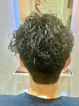 パーマ メンズ 似合わせスタイル🪮 🌿まなべさとみ🌿のヘアスタイル