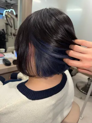 ミディアム カラー EARTH菊名店👾 ひらのすぐるのヘアスタイル