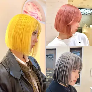 ショート カラー 韓国系レイヤー特化 hiroのヘアスタイル