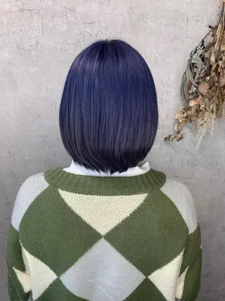 カラー 大島 千怜のヘアスタイル