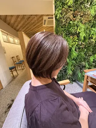 ショート 🌷透明感レイヤー/ Ayana🌷のヘアスタイル
