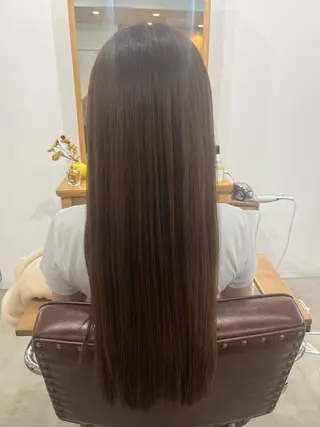 ロング カラー 三島 有佳里のヘアスタイル