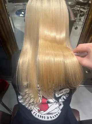 ロング 髪質改善🫧🦋 艶カラー🫧　さくらのヘアスタイル