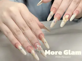 ネイル MoriseNail Jr研修💜イシダのネイルデザイン