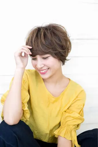 ショート 出村谷 雄太のヘアスタイル