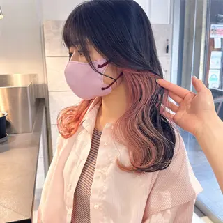 ロング カラー 池袋/透明感カラー 🎀Yuri🎀のヘアスタイル