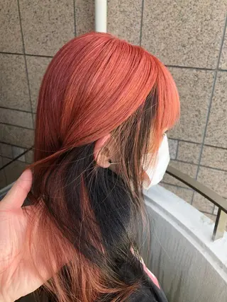 セミロング カラーアンドケアリタ kitamuuuのヘアスタイル