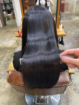 ロング 艶髪カラー& トリートメント　松村のヘアスタイル