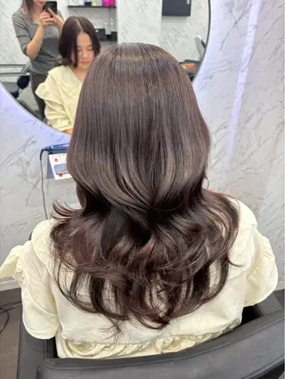 カラー 레온⋆✦ Leon cut¥1100のヘアスタイル