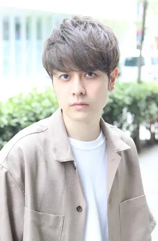 ショート カラー パーマ メンズ TV出演&受賞歴有☆ 宮本輝正のヘアスタイル