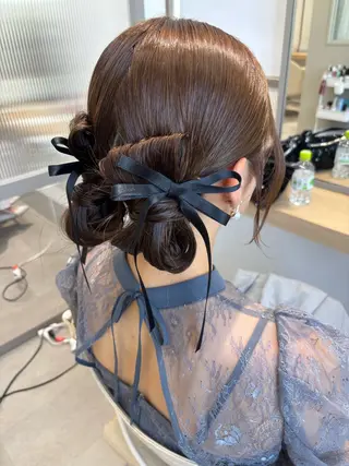 ロング ヘアアレンジ ayaka #パーマ#アレンジのヘアスタイル