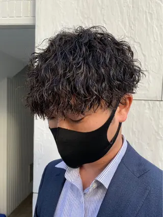 パーマ メンズ メンズ似合わせ職人 🌈SYUのヘアスタイル