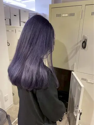 ロング カラー 透明感🤍レイヤー ベージュ‎🤍ピンクのヘアスタイル