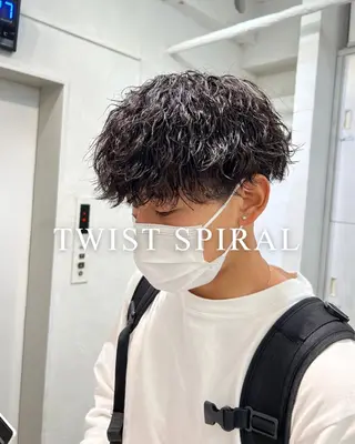ショート メンズパーマ/縮毛 超特化/tomokiのヘアスタイル
