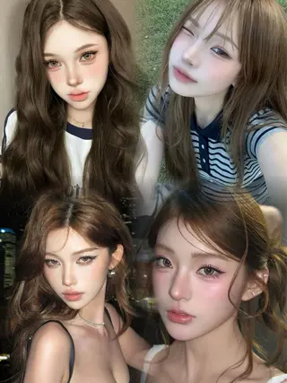 ロング カラー 原宿／ワンホンヘア SAAYA🖤のヘアスタイル